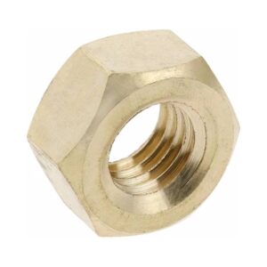 Sekskantmutter M6 - Messing