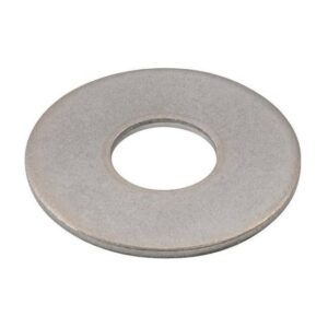 Stor skive M10 - 10,5x35x1,5 - Rustfritt stål