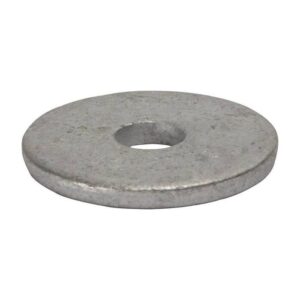 Stor skive M10 - 10,5x40x4 - Stål - Varmgalvanisert