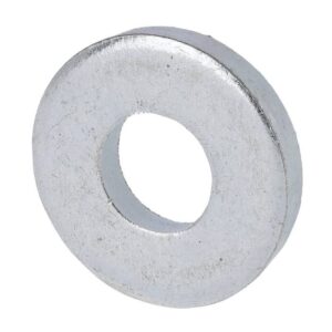 Tykke skiver M10 - 10,5x25x4 - Stål - El-forsinket