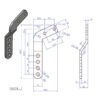 2 stk Monteringsbraketer for til 123 Triangel universal