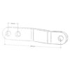 Topplink 290 5 til 123 triangel universal 2